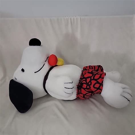 Peanuts Snoopy Scuba Snorkeling Plush As Shown In Depop