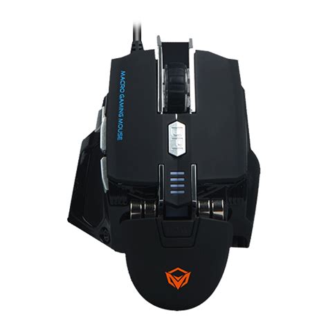 Mouse เมาส์ Meetion Mt M975 Usb Corded Gaming Mouse Black