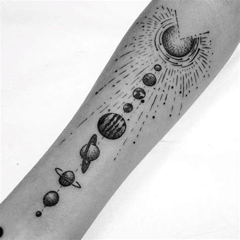 90 Astronomy Tattoos For Men Masculine Design Ideas Astronomy