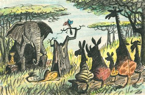 Bill Peet Bill Peet Disney Concept Art Illustration