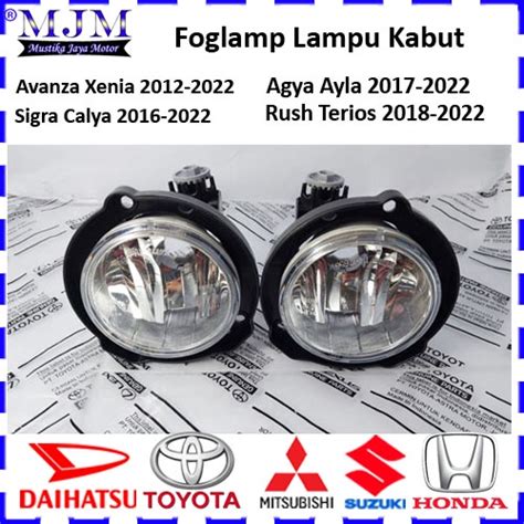 Jual Foglamp Lampu Kabut Avanza Xenia Agya Ayla Sigra Rush Terios