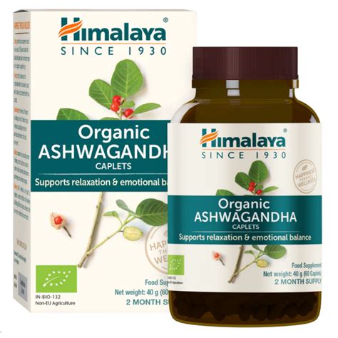 Organic Ashwagandha C Psulas Himalaya Spain