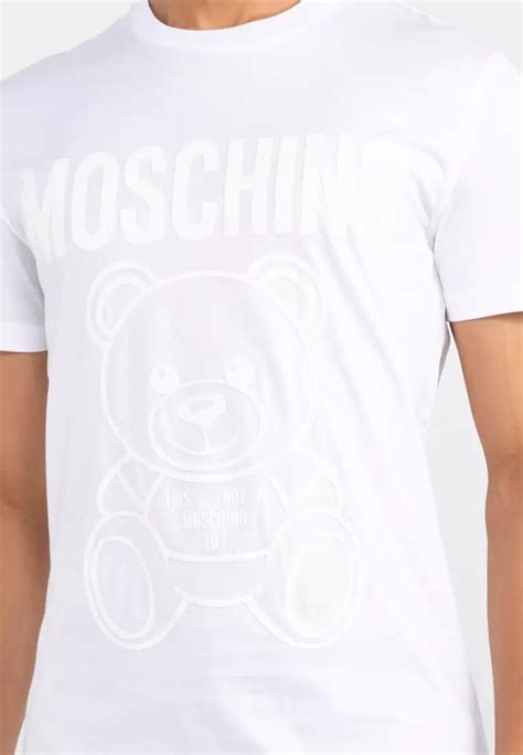 Jual Moschino Teddy Bear Logo T Shirt Ik Original Zalora