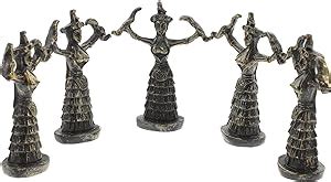 Amazon WATIIFUFU Snake Goddess Staute 5pcs Handicraft Ornaments