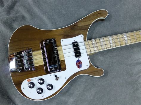 4003w Natural Walnut Bass Rare Translucent Walnut Vintage 4003 Ric Electric Bass Guitar Neck