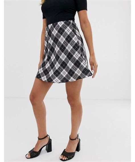 Miss Selfridge（ミスセルフリッジ）の「miss Selfridge A Line Mini Skirt In Check