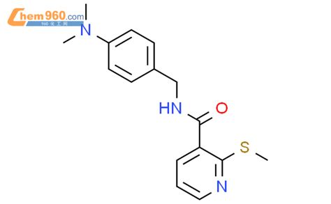 1031537 11 7 N 4 Dimethylamino Phenyl Methyl 2 Methylsulfanyl