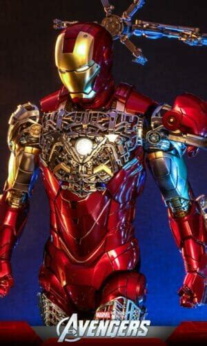 Hot Toys The Avengers Iron Man Mark Vi Ver And Suit Up Gantry Figure Set Mms D