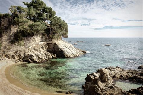 Cove Of Roca Del Paller Des Saturated Edition Photograph By Jordi