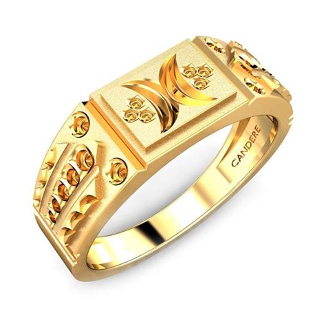 Gold Ring Designs For Male Latest Gold Ring Designs Online Kalyan