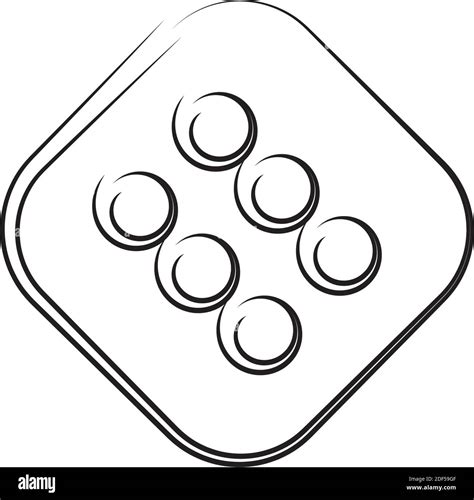 Dice Vector Illustration Symbol Design Element Stock Vector Image And Art