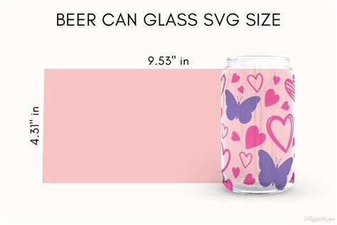 10 Free Libbey Beer Can Glass Wrap Svg Files For Cricut