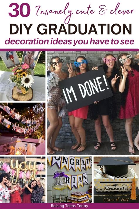 Insanely Cute Diy Graduation Party Decorations You Have To See Raising Teens Today