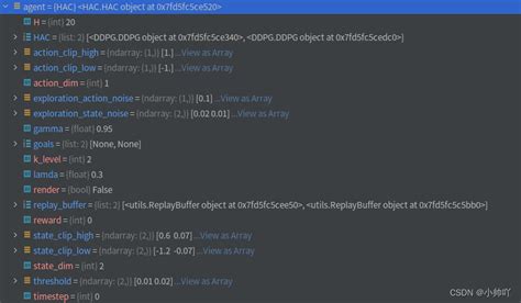 【分层强化学习】hac源码解读分层强化学习 代码示例 Csdn博客