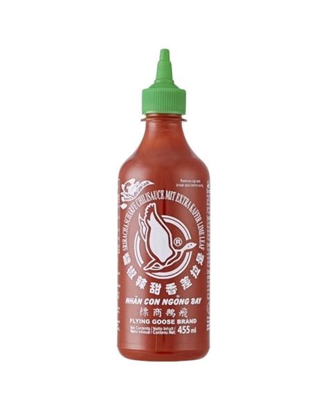 Flying Goose Chilli Sriracha Sauce With Kaffir Lime Ml Asian