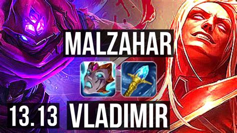 Malzahar Vs Vladimir Mid Rank Malz Winrate Euw