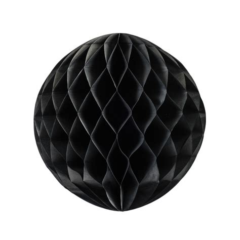 Black Honeycomb Ball Small Party Splendour