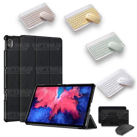 Kit Case Forro Protector Teclado y Mouse Ratón Bluetooth para Tablet