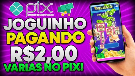 Novo Joguinho Pagando R Varias Vezes No Pix Jogos Que Ganha