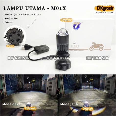 Jual Rtd Rayton Lampu Utama Led M X Kipas H W Lampu Depan