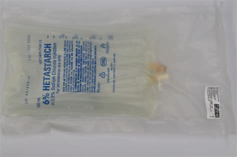 Label 6 Hetastarch In 0 9 Sodium Chloride Injection Solution