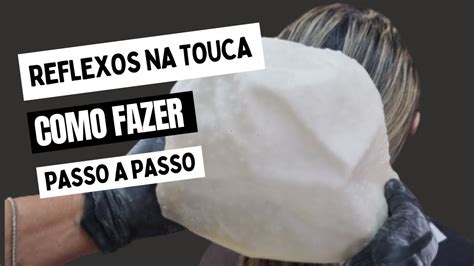 Reflexos na touca como fazer passo a passo matização por Jô