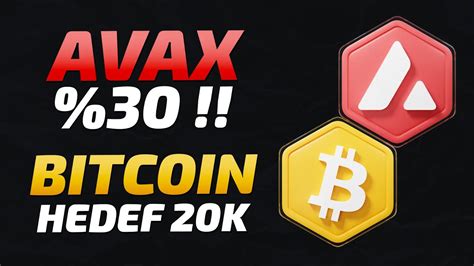 Avax Neler Yap Yor Bitcoin Imdi Y N Neresi Detayl Piyasa Analizi