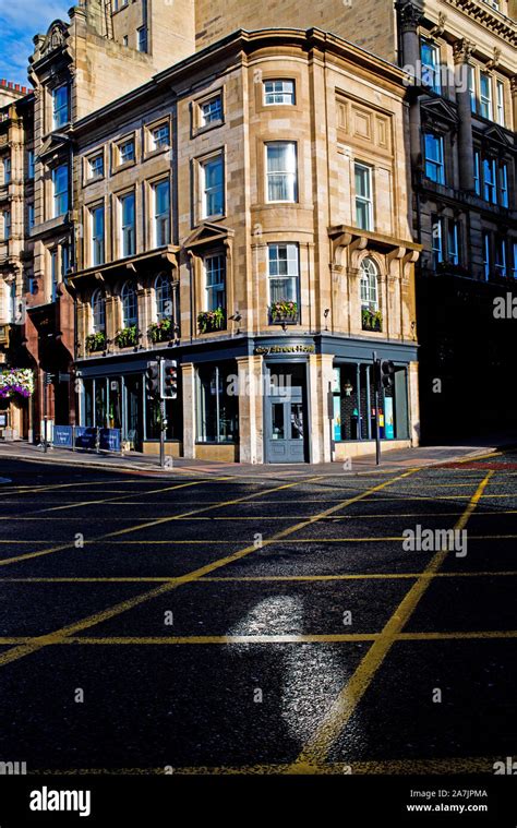 Grey street Hotel, Grey Street, Newcastle upon Tyne, England Stock Photo - Alamy