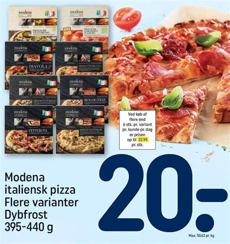 Modena Italiensk Pizza Tilbud Hos Rema