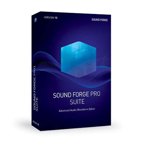 Magix Sound Forge Pro Suite Audio Editing Mgx