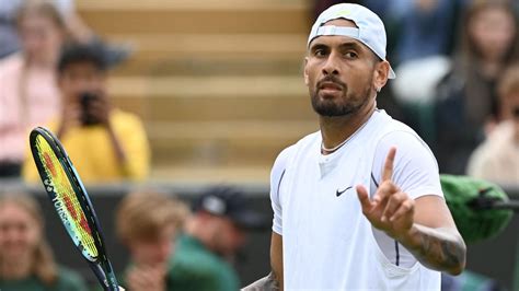 Nick Kyrgios Wimbledon Scores Live Updates Of Filip Krajinovic