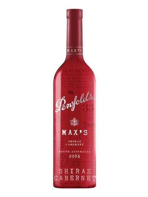 Vang Úc Penfolds Max s Shiraz Cabernet Sành Rượu