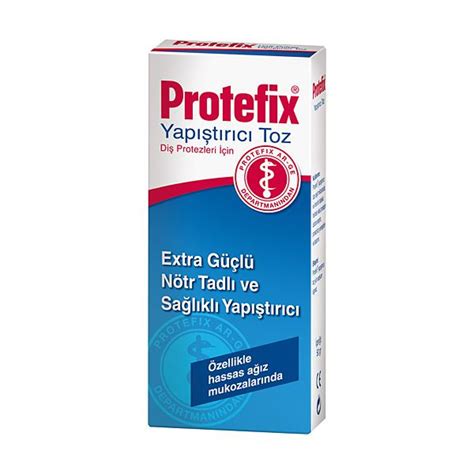 Protefix, порошок для фиксации зубных протезов, 50 г. - купить с ...