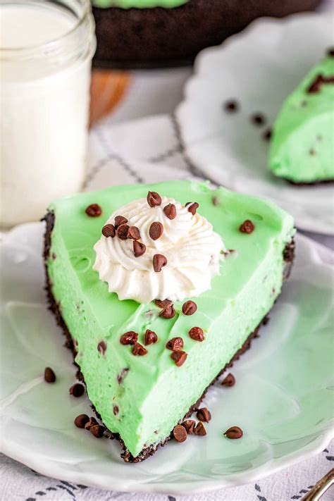 Mint Chocolate Cheesecake