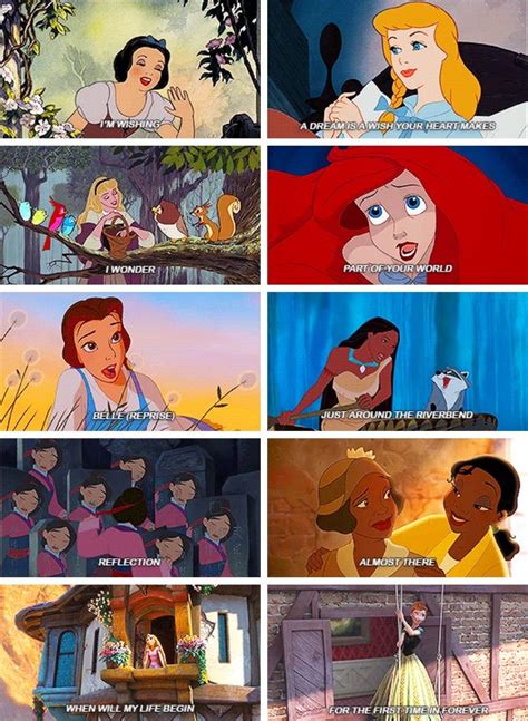 Disney Princesses I Want Songs Disney Characters Wallpaper Disney