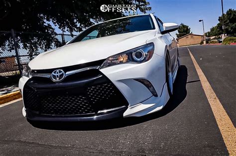 2017 Toyota Camry With 19x85 30 Esr Cs15 And 22540r19 Delinte D7