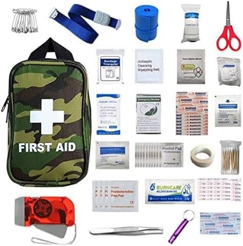 Amazon DESHOME Mini First Aid Kit Portable Camouflage Small