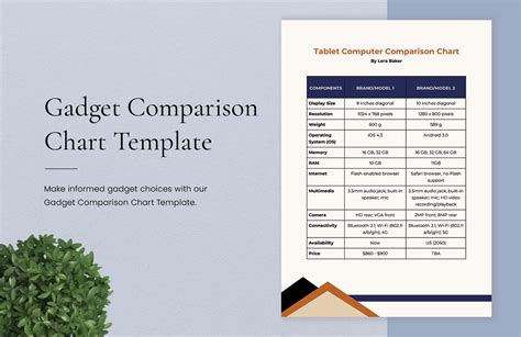 Comparison Chart Templates In Word Free Download