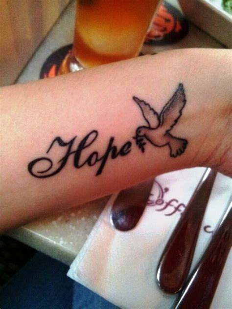 52 Wonderful Hope Wrist Tattoos - Wrist Tattoo Designs