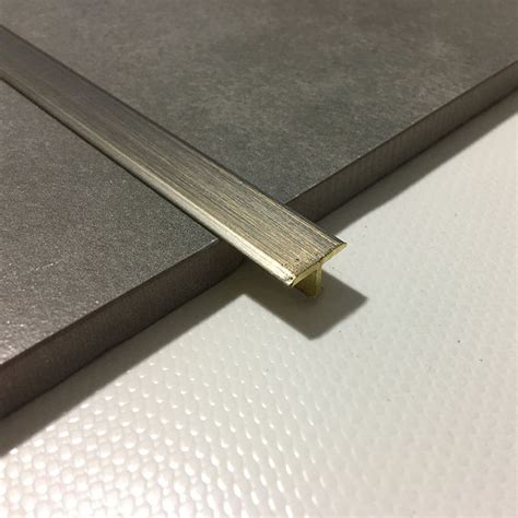 Brass Metal Transition Strip Brass Tile Trim 10mm Mirror Polished