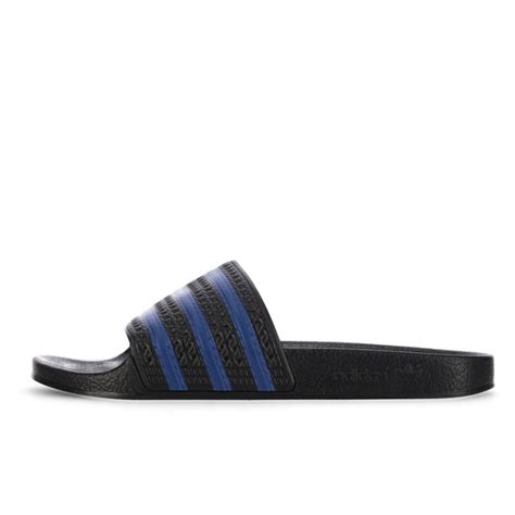 Skipper Bar Adidas Originals Adilette Mens Slides Blacklegmar