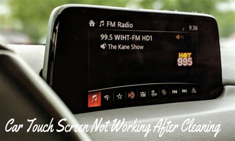 6 Car Touch Screen Not Working After Cleaning Issues Solved