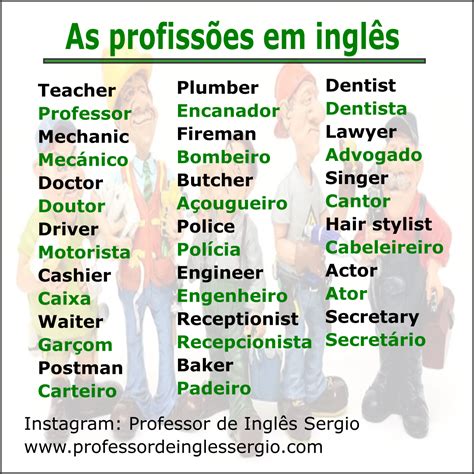 Profissões A Letra