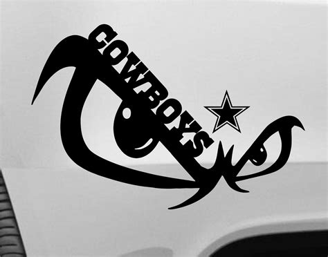 Dallas Cowboys Skull Vinyl Decal Window Sticker Car Accessories Home D