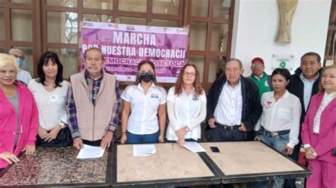 Anuncian Marcha Por Nuestra Democracia En Veracruz Y Boca Del R O Video