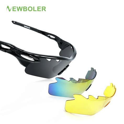 Newboler Man Women Polarized Cycling Glasses Outdoor Sports Sunglasses