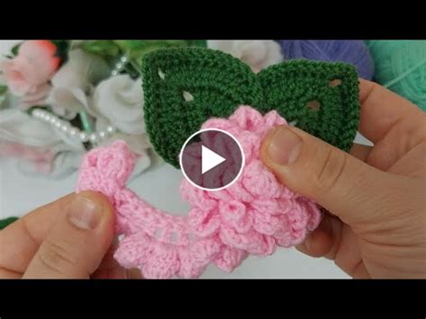 D Crochet Flower Pattern Crochet Flower