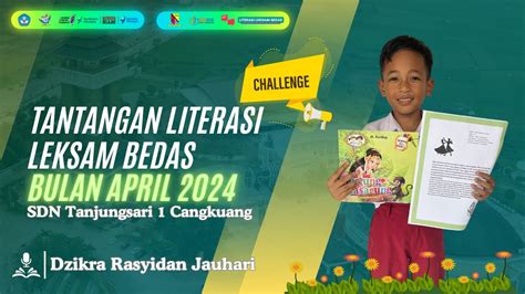 Tantangan Literasi Leksam Bedas April Leksambedas