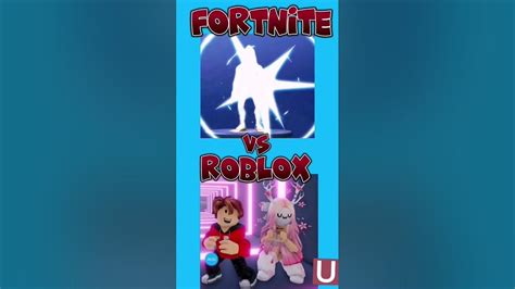 Fortnite Vs Roblox Youtube