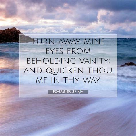 Psalms 119 37 KJV Bible Verse Images